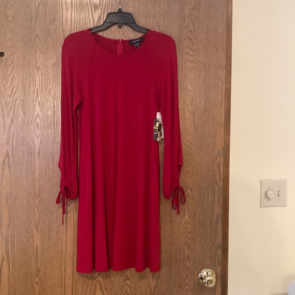 Beautiful Red Dress by Karen Kane